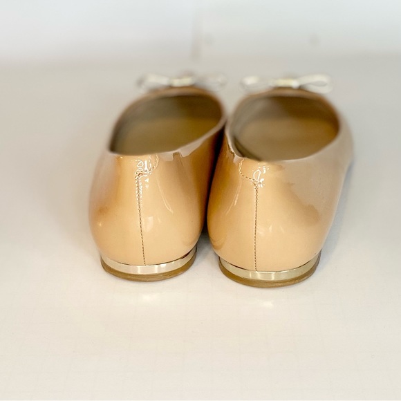 Coach Wilma Patent Leather Flats Light Camel - Picture 5 of 15